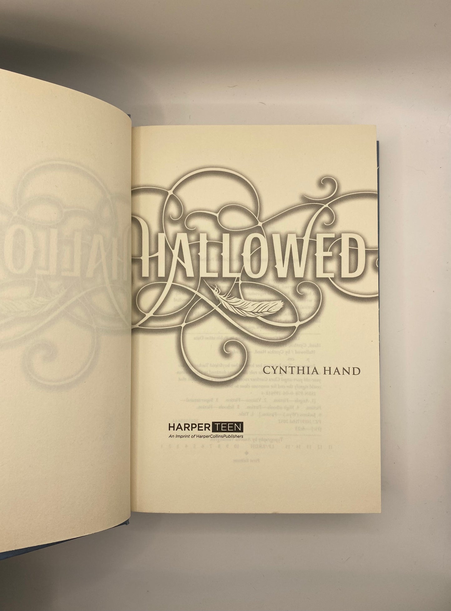 Hallowed by Cynthia Hand