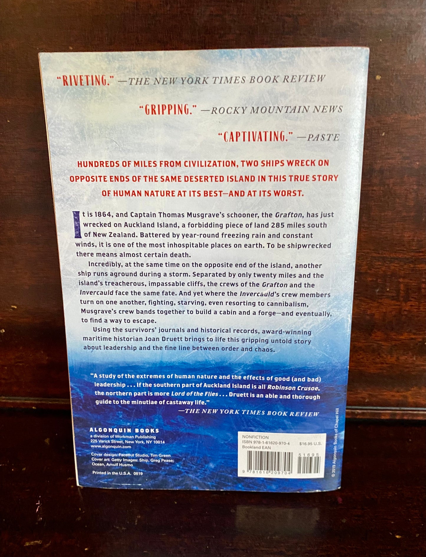 Island of the Lost by Joan Druett