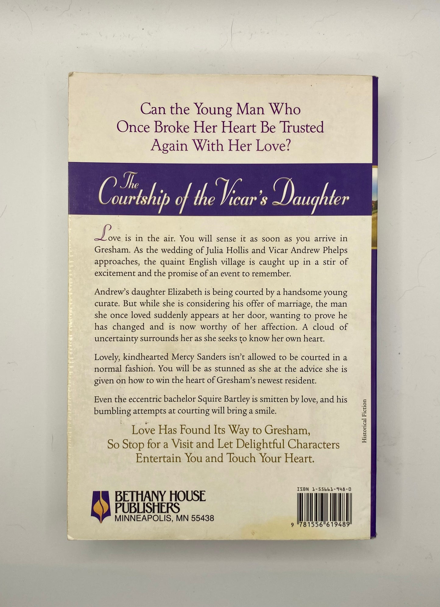 The Courtship of the Vicar’s Daughter by Lawanna Blackwell