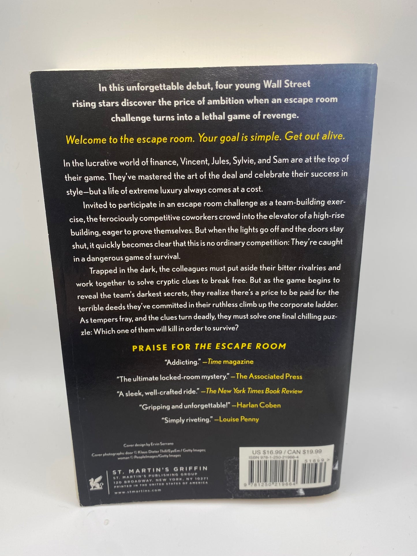 The Escape Room by Megan Goldin