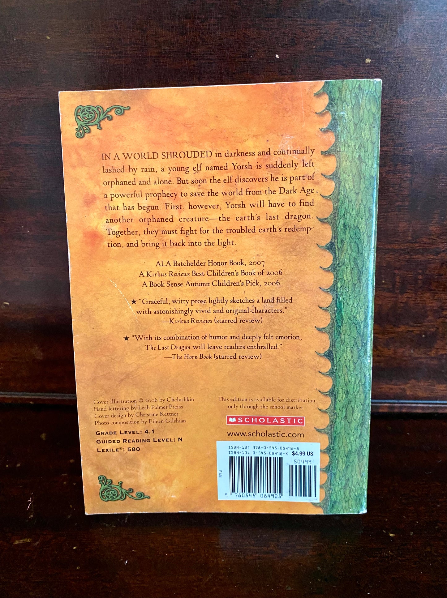 The Last Dragon by Silvana De Mari