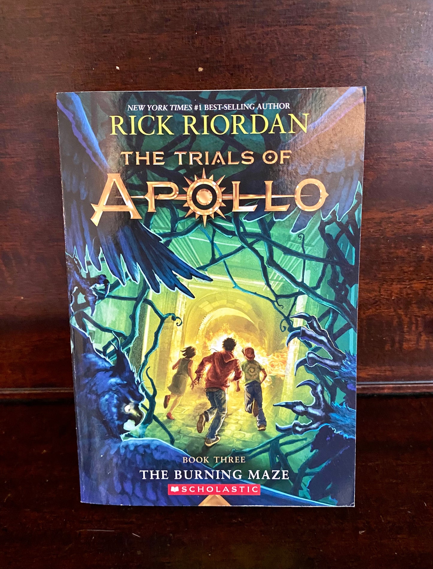 The Burning Maze by Rick Riordan