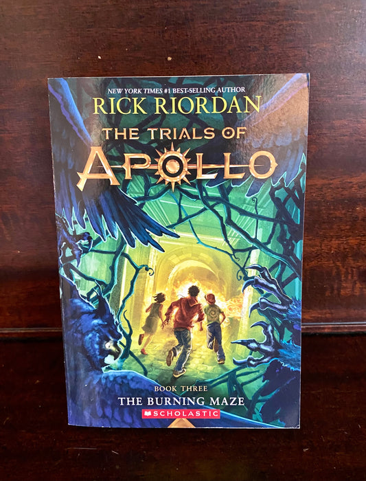 The Burning Maze by Rick Riordan