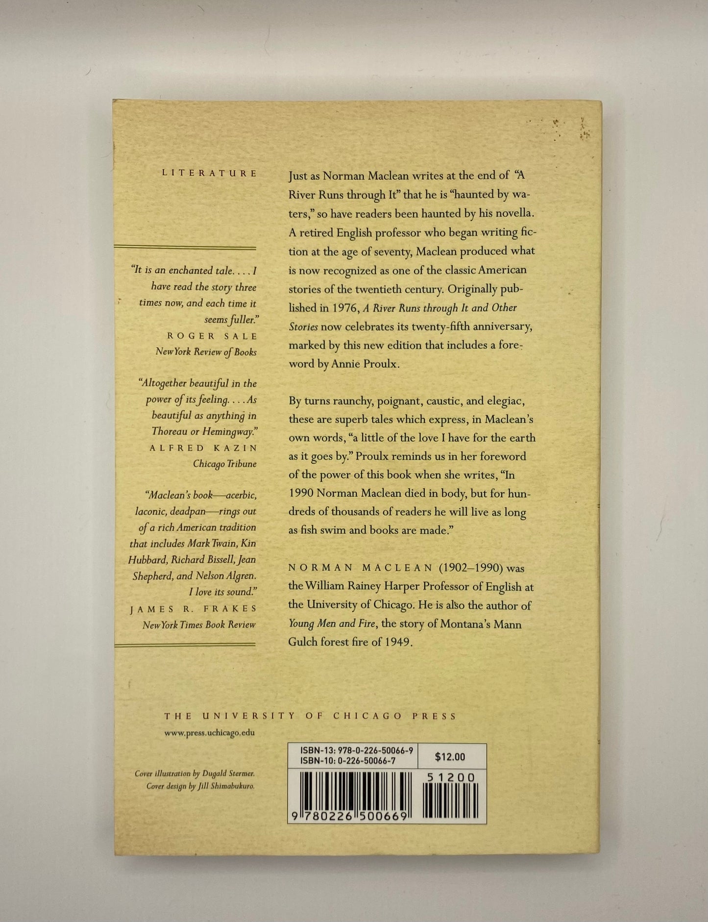 A River Runs Through It by Norman Maclean