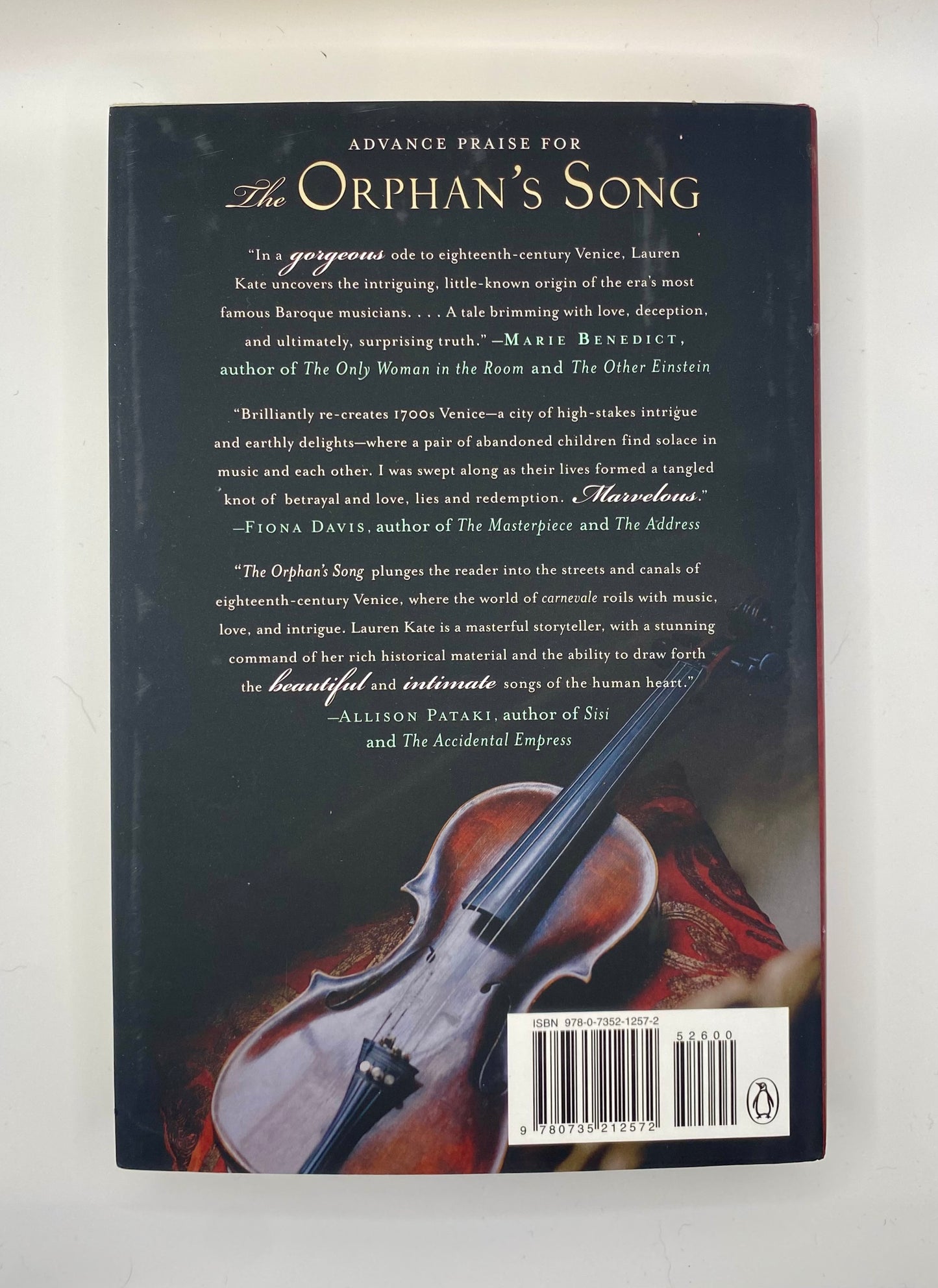 The Orphan’s Song by Lauren Kate