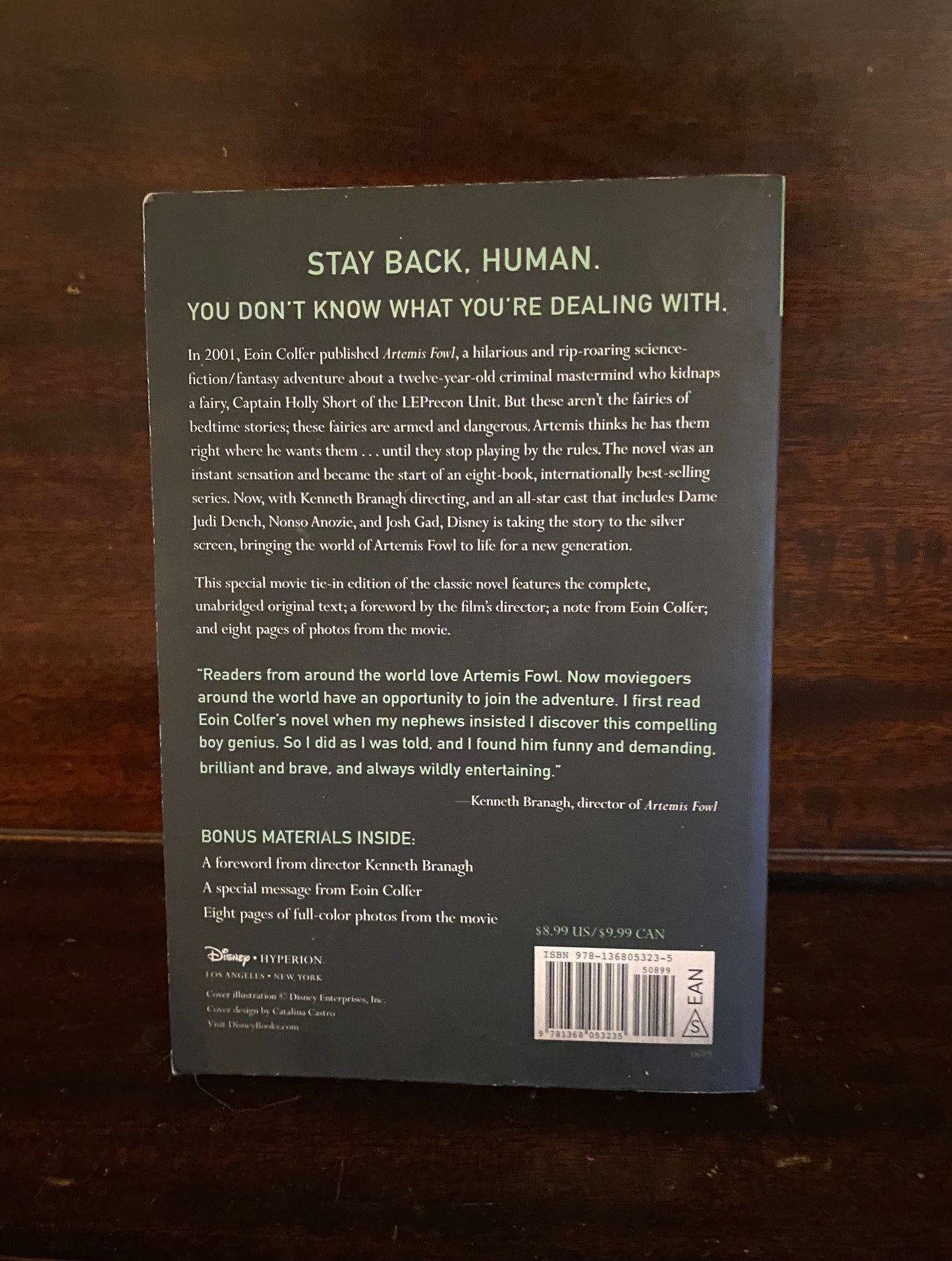 Artemis Fowl by Eoin Colfer