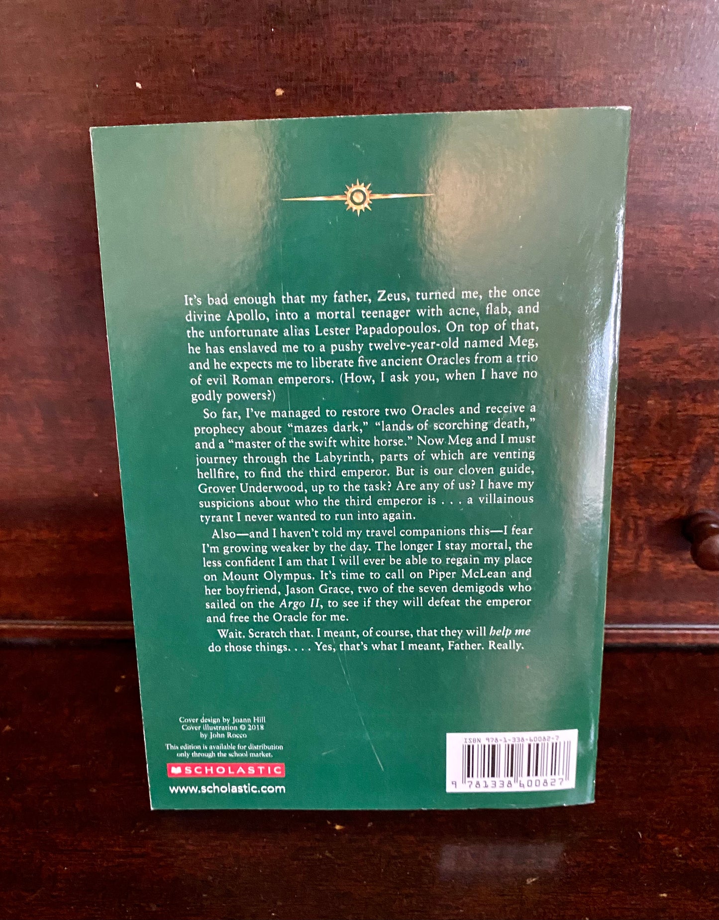 The Burning Maze by Rick Riordan