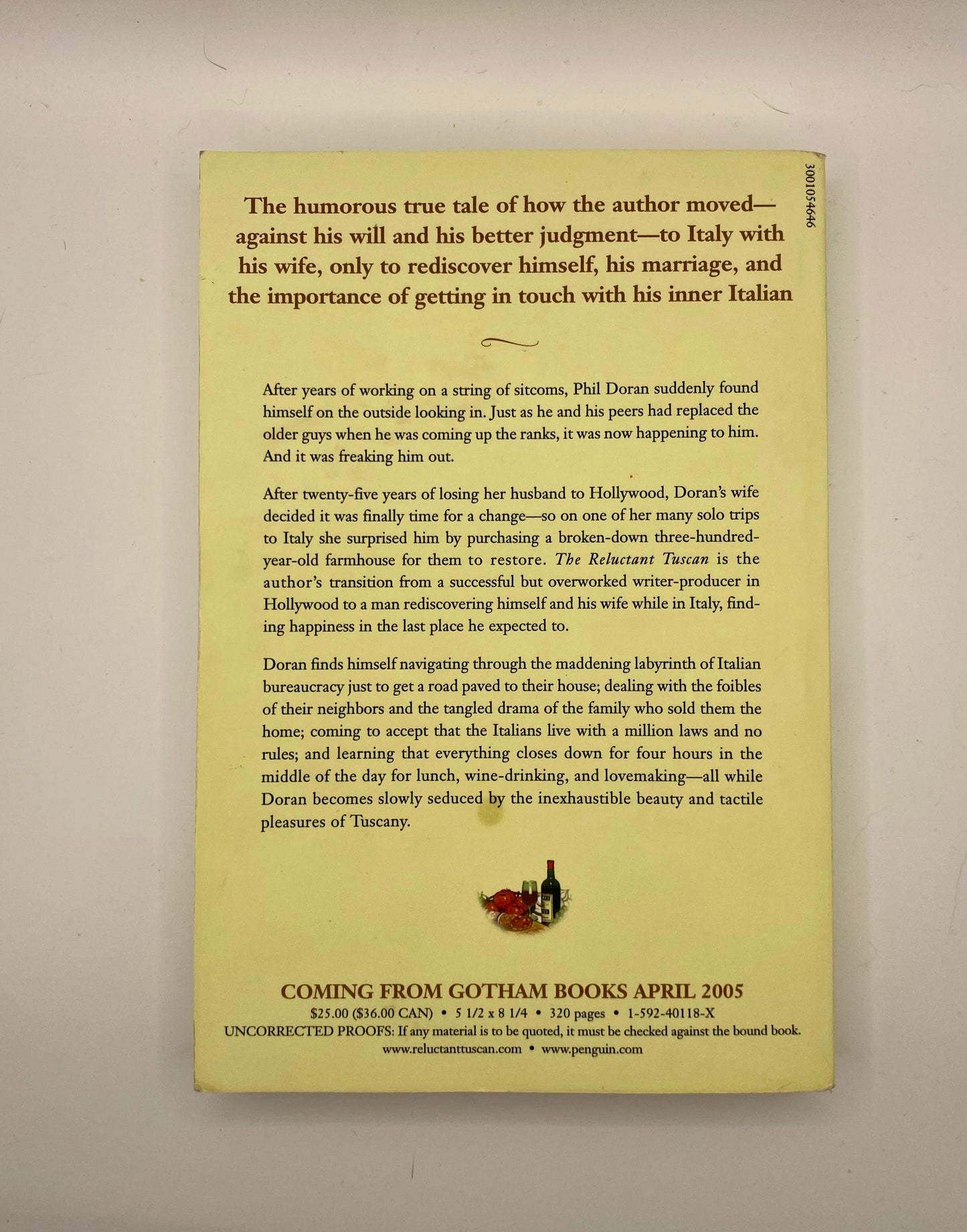 The Reluctant Tuscan by Phil Doran